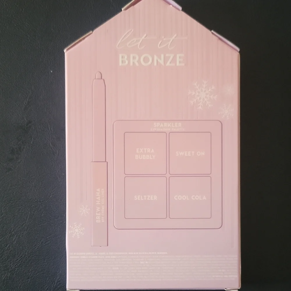 ColourPop Let It Bronze Kit with Brown and Gray Shades - Picture 2 of 2